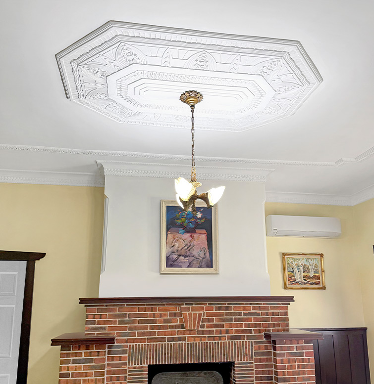 Period Ceiling Restoration in Mayanup Ceiling after