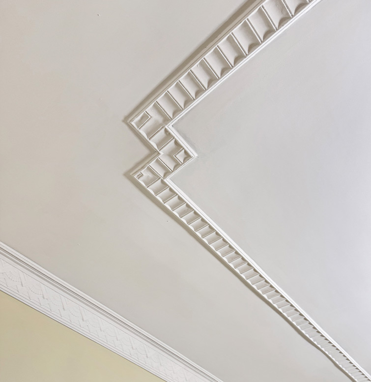 Period Ceiling Restoration in Mayanup Defect Repair after