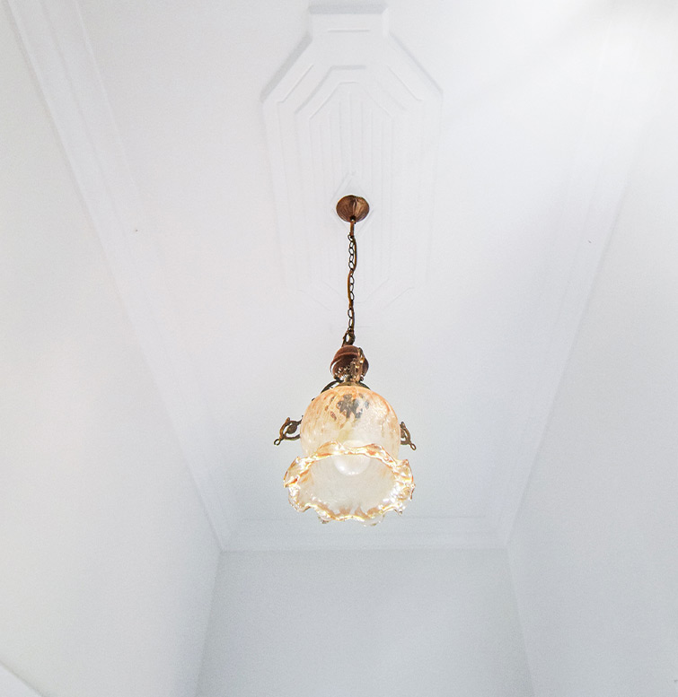 Decorative plasterwork after