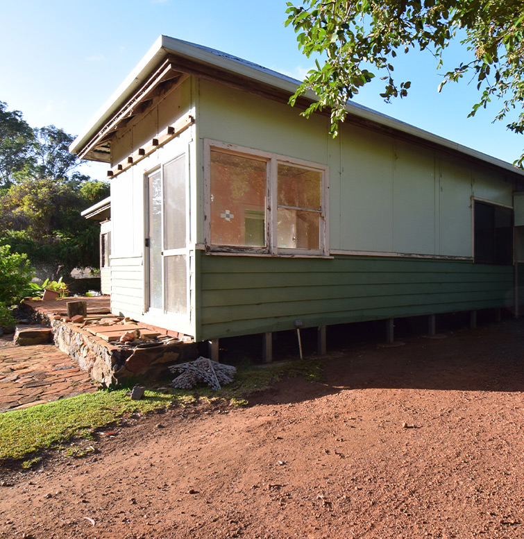External cladding before