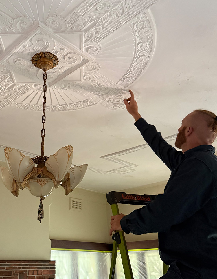 Careful coordination for complex restoration work.