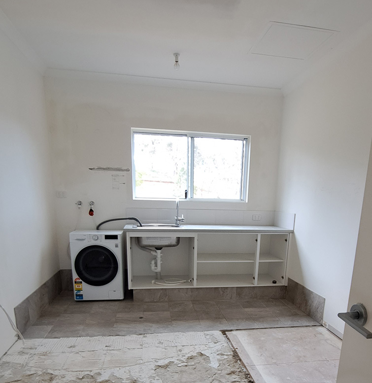 before Laundry Renovation